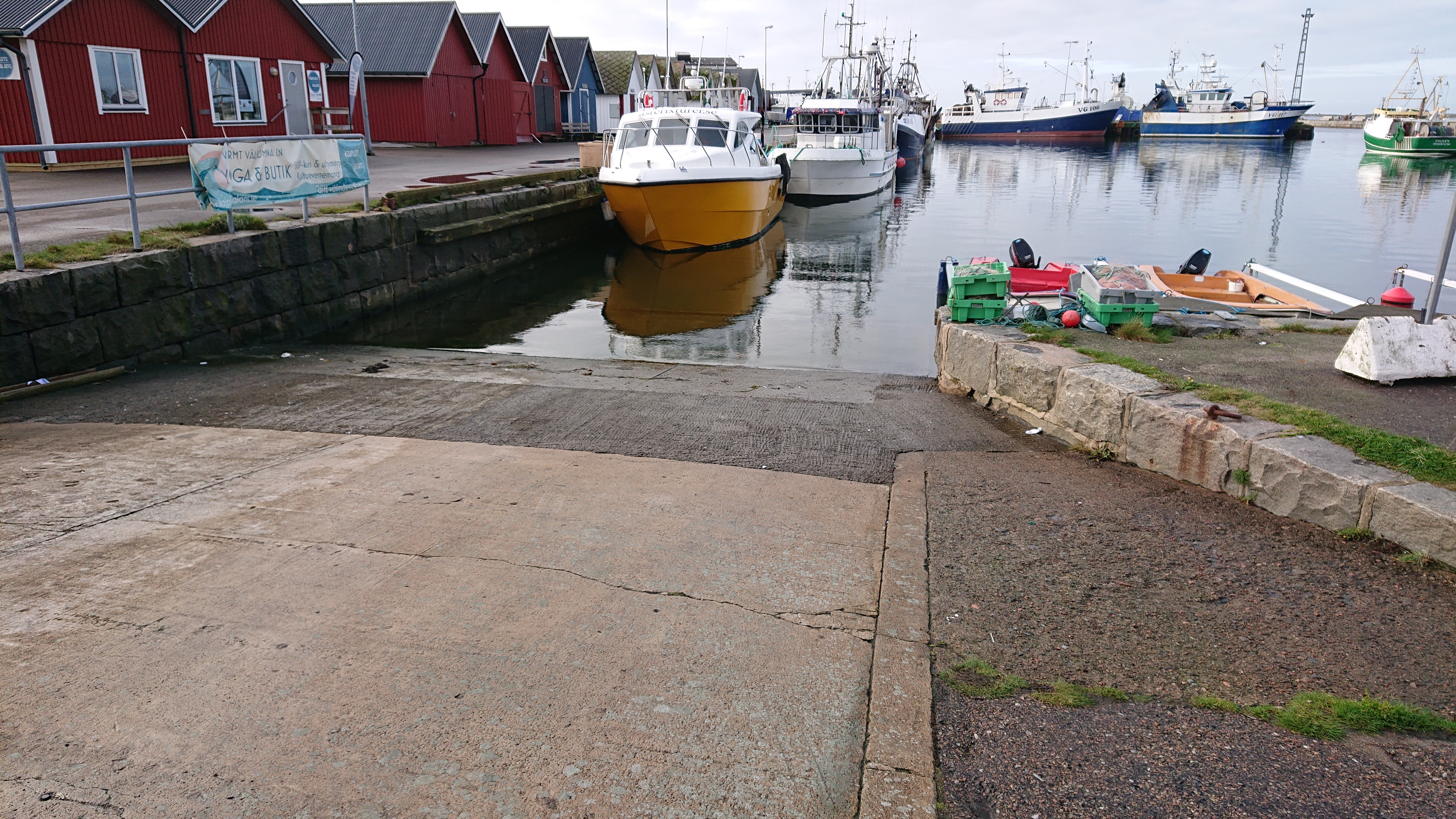 Foto av Träslövsläges hamn